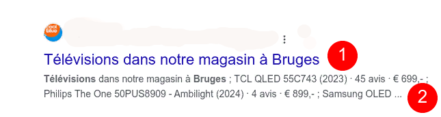 Titre ou description multiple